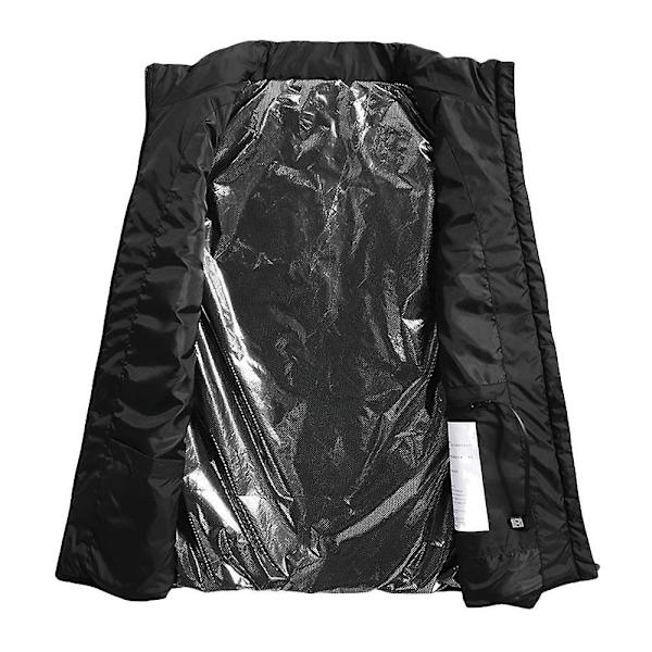 Päivitetyt 13 vyöhykettä miesten lämmitetty liivi USB latauslämmitystakki Älykäs lämmitys hihattomat takit 2XL