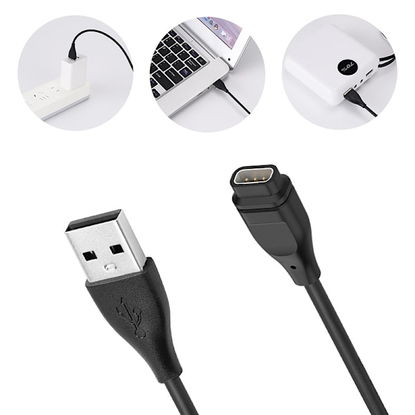 Oplader til Coros Apex Pro/Vertix2/3 (Lige/1M)