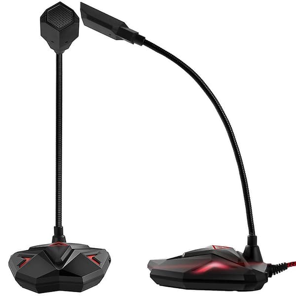 G55 kapasitiv spillmikrofon med LED-indikator