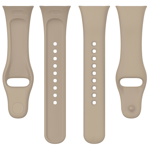 Til Xiaomi Redmi Watch 3/Mi Watch Lite 3 Silikone Urrem Udskiftning Rem Beige