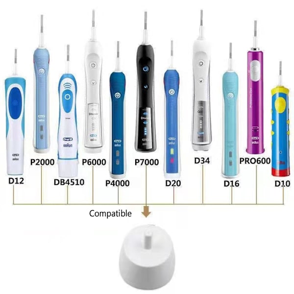 Laddningsstativ för Braun Oral-B 3709 D12 D16 D20 8900 D36P2