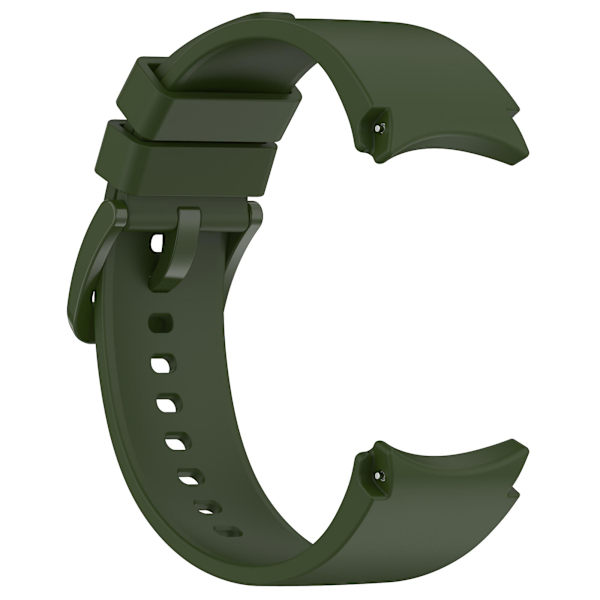 20mm silikonihihna Samsung Galaxy Watch6 40mm/44mm/watch6 Classic 43mm/47mm, värikäs solki Army Green