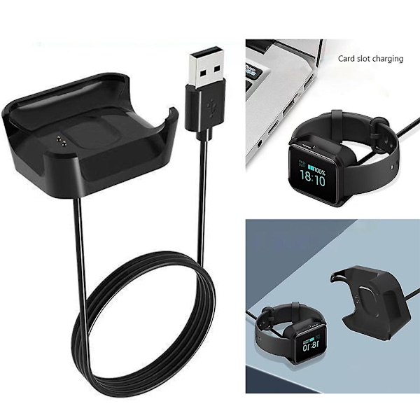 Portabel laddningsbas hållare magnetisk laddare vagga 1m kabel för Watch Lite