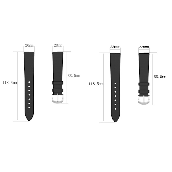 Sportbandsarmband för Huawei Watch -GT Runner för Smart Watch Loop Durable S White 46mm