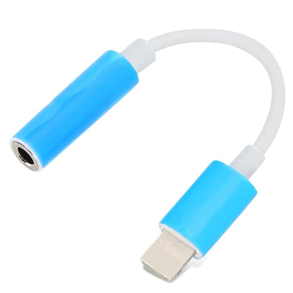 3,5 mm til Lightning-hovedtelefonadapterkabel til iPhone7/8/x mobiltelefon