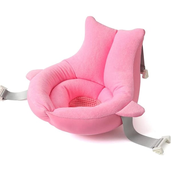 Justerbar Badkudde för Nyfödda (Rosa)