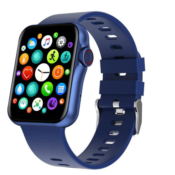 Smartwatch D06 Activity Fitness Tracker kompatibel med Ios Android Blue