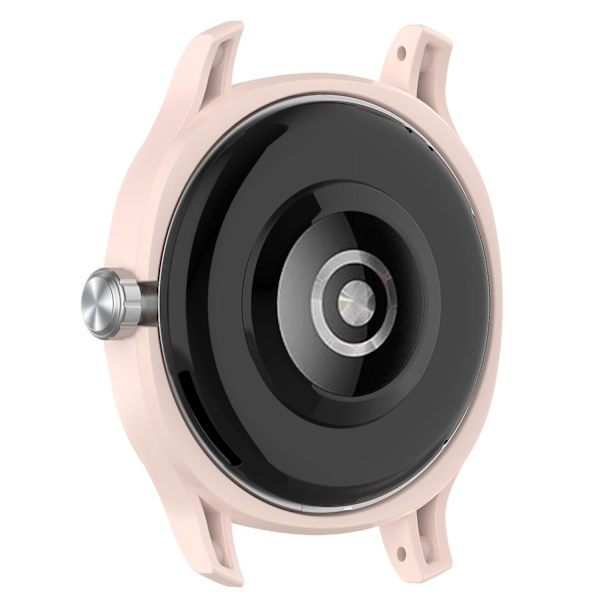 Anti-drop hårt klockfodral för Huawei Watch GT Cyber, ihåligt skyddande klockfodral för 22 mm fästrem Light pink E Huawei Watch GT Cyber