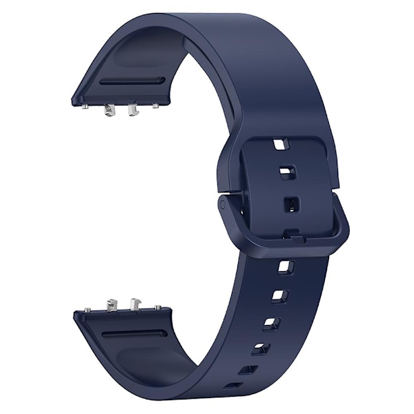Til Samsung Galaxy Fit3 Watch Band Blød Silikone Rem Udskiftning Dark Blue