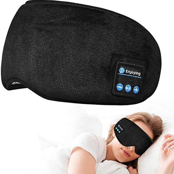 Bluetooth Sleeping Kuulokkeet Silmänaamari Unikuulokkeet Bluetooth Pääpanta Pehmeä Jousto Mukavat Langattomat musiikkikuulokkeet