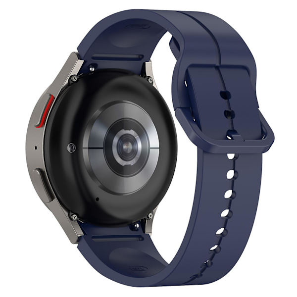 Samsung Galaxy Watch6 / Watch6 Classic / Watch 5 / 5 Pro / Watch3 41mm Silikoniurainen uranauha 20mm Midnight Blue