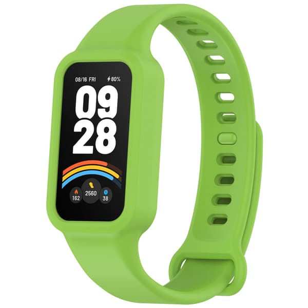 Armbånd Silikone Til Xiaomi Smart Band 9 Active (Fluorescerende Grøn)