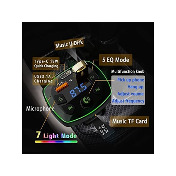 Bluetooth transmitter Preto