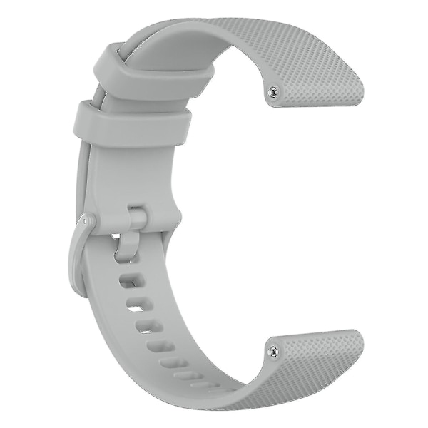 Universell ersättning för Xiaomi Haylou Solar LS01/ID205/Willful SW021 med rutnätstruktur Grey, Grey C Other Smartwatch Model