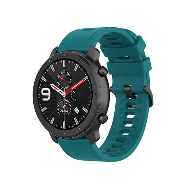 Ersättning Silikon Armband för Huami Amazfit GTR 47mm/Amazfit Pace/Amazfit Stratos Green D