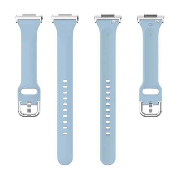 Silikonarmband med snabbkoppling för Huawei Watch Fit 2, sportarmband, ersättningsarmband Light blue, Baby Blue N Huawei Watch Fit 2