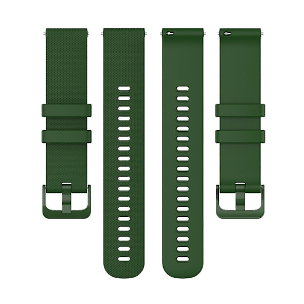 Yleiskäyttöinen ruudullinen ranneke Xiaomi Haylou Solar LS01/ID205/Willful SW021 -vaihtoon Turquoise, Army Green H Other Smartwatch Model