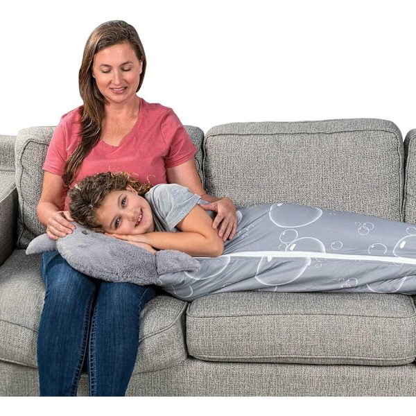 180x70cm Happy Sovepose til børn Dukkepude Varm Blød Lazy Boy Sovepose Dejlig gave grey