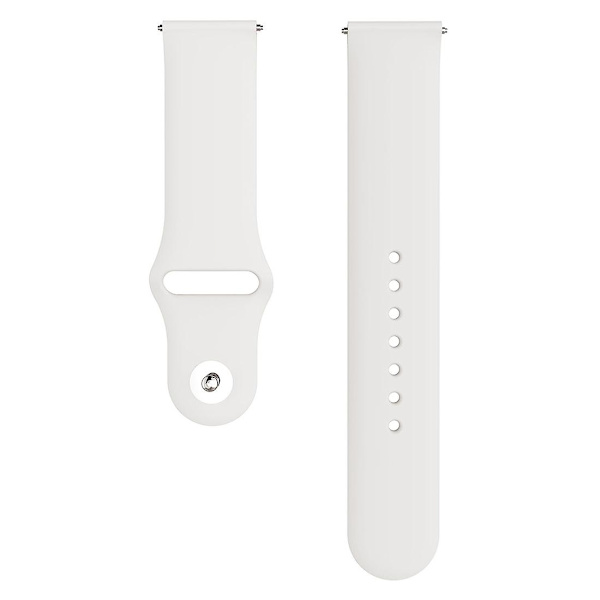 Til Samsung Galaxy Watch Active2 Bluetooth Version 40mm Smart Watch Solid Color Silikonur Apricot