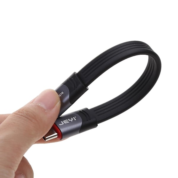 Usb-c til Usb C-kabel Usb Type C-lader Flettet ledning for Red