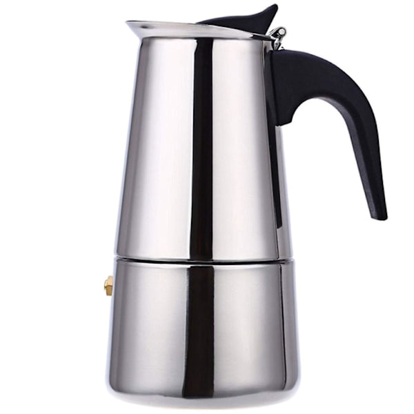 2/4/6/9 kopper kaffekande i rustfrit stål Mokka Espresso Latte komfurfilter Moka kaffemaskine Kaffekande til køkken Wf1111 450ML