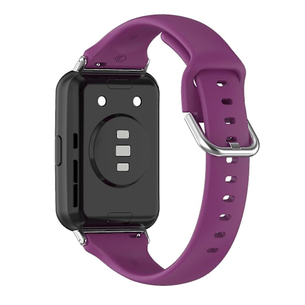 Silikonarmband med snabbkoppling för Huawei Watch Fit 2, sportarmband, ersättningsarmband Dark purple, Dark Purple A Huawei Watch Fit 2