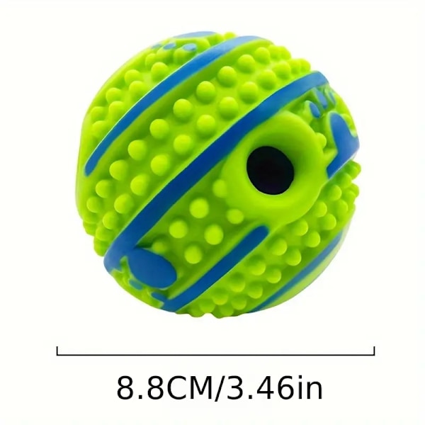 Interaktiv Squeaky Hundelegetøjsbold (8,8 cm)