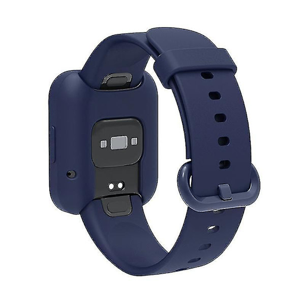 För Xiaomimi Watch ersättningsarmband 2-i-1 klockarmband+klockfodral silikonklockarmband med spänne Multicoloured F F Xiaomi Redmi Watch