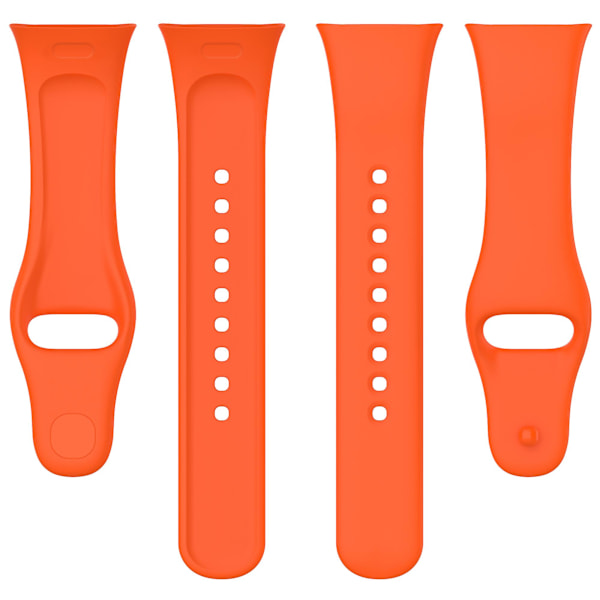 Til Xiaomi Redmi Watch 3/Mi Watch Lite 3 silikone urrem udskiftning urrem Orange
