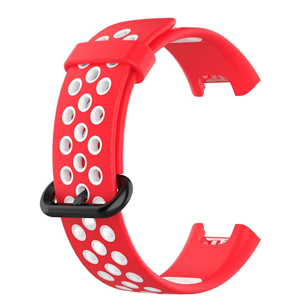 Dual-Color Hollow Silicone Watchband Rem til Xiaomi Redmi Watch 2 E Other Xiaomi Models