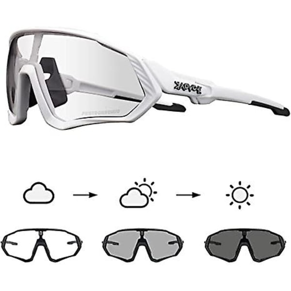 Pyöräilylasit Miesten Photochromic Aurinkolasit Naiset Mtb Maastopyörä Polkupyörä color 3