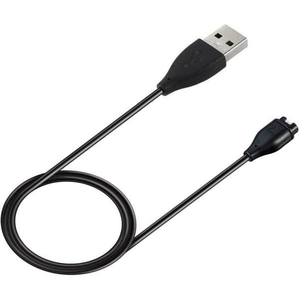 Kissmart lader for Garmin Approach S10 S12 S40 S42 S60 S62 S70, erstatningsladekabel og grå laderstøvpropp (2-pakning)