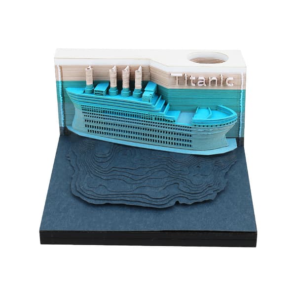 Muistilehtiö - Titanic 3D Muistilehtiö