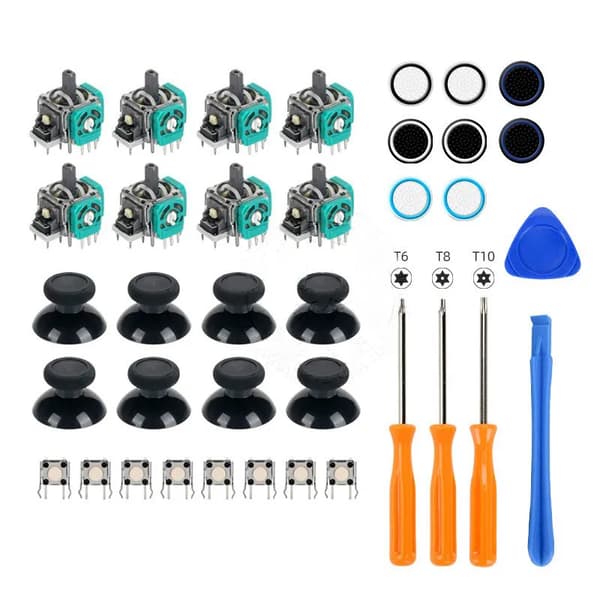 Udskiftnings Joystick Reparationssæt - Til Xbox One Xbox Series S/X Controller (T6/T8/T10)D