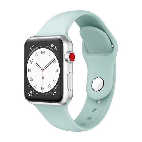 Justerbar urrem til Apple Watch Ultra 49mm med sekskantet studs i grøn Multicolor C Apple Watch Ultra 49mm