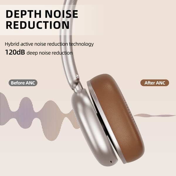 True Wireless Bluetooth-hörlurar - H30, brusreducering, Hifi Stereo (svart)