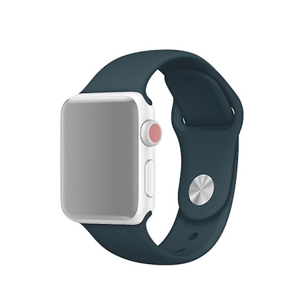 Smart Watch Band för Apple Watch Series 9/8/7 41mm/6/SE (2023)/SE(2022)/SE/5/4 40mm/3/2/1 38mm Dark green P Apple Watch Series 9 4