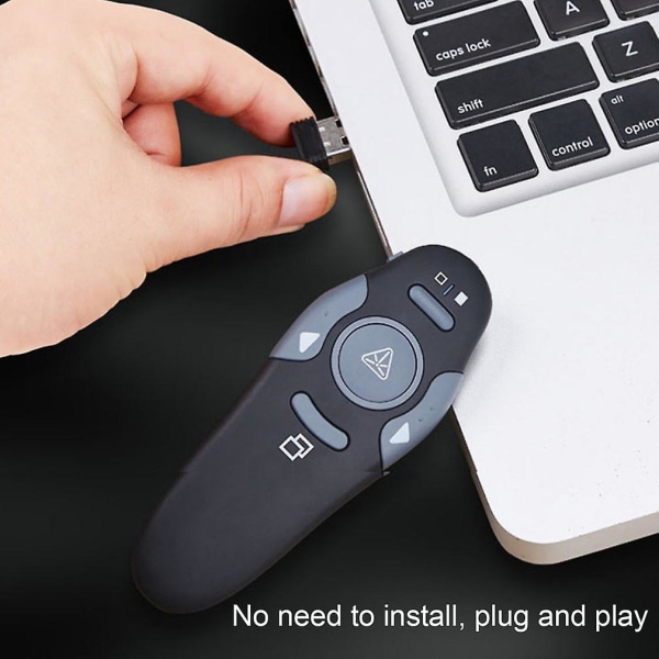 Usb Wireless Presenter Powerpoint Clicker Presentation Fjernbetjeningspen