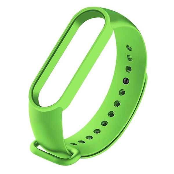 For Xiaomi Mi Band 6 (CA8856) Silikonarmbånd Green