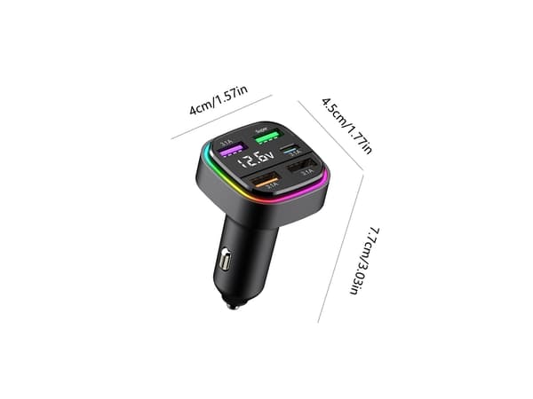 Billader Adapter Ladeplugg 5 Port USB Billader Lading