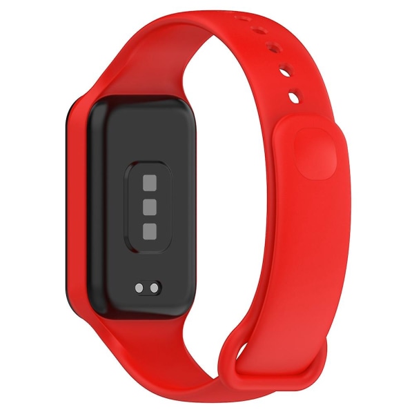 Silikonintegrert klokkerem for Redmi Band 2 Red