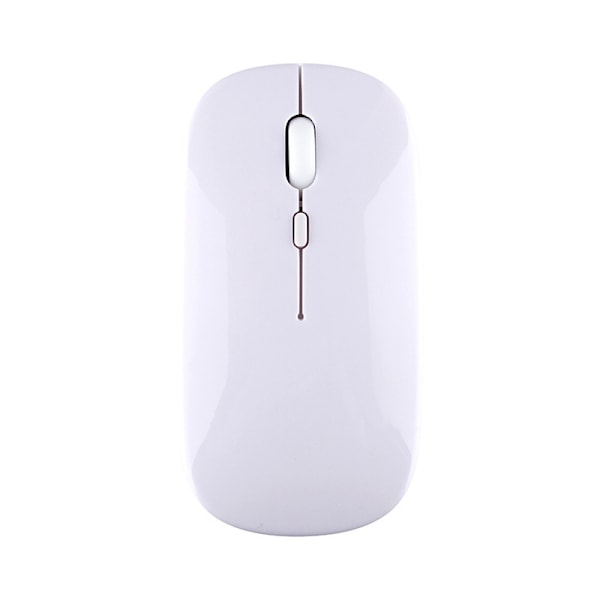 Trådløs 2.4GHz & Bluetooth mus, til Laptop/PC/Mac/iPad Pro (hvid)