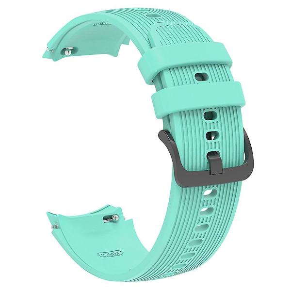For Oppo Watch X udskiftning blød silikone rem justerbar urrem Teal