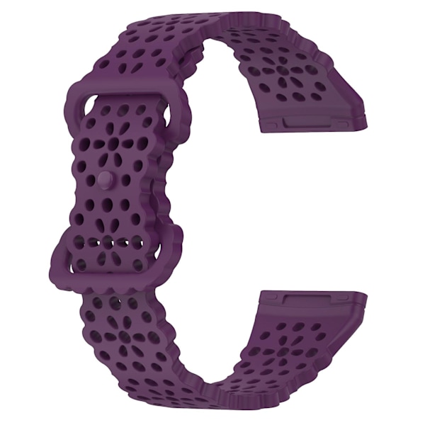 Silikoniranneke Fitbit Versa 4 / 3 / Sense 1 / 2 Dark Purple