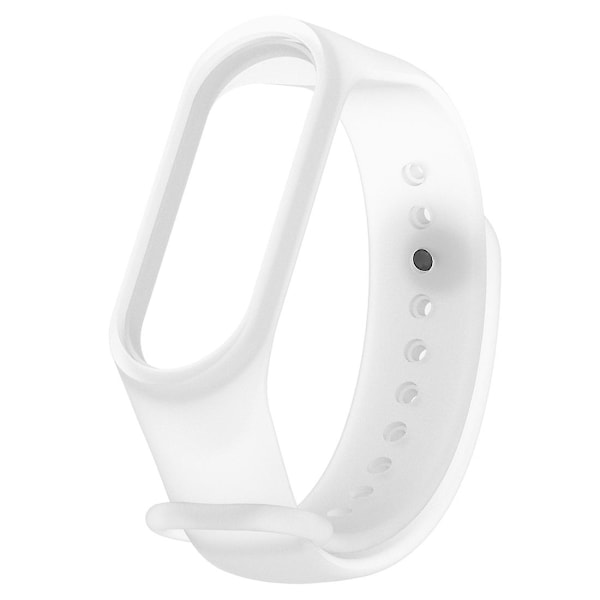 Silikonarmbånd for Xiaomi Mi Band 3 & 4 White