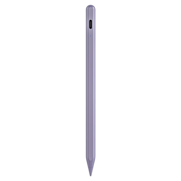 Styluspen - Til Apple iPad (2018-2025), Håndfladeafvisning, Vippefølsom (Violet)