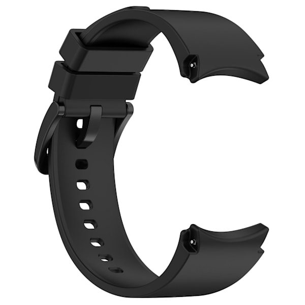 20mm silikonihihna Samsung Galaxy Watch6 40mm/44mm/watch6 Classic 43mm/47mm - värikäs solki Black