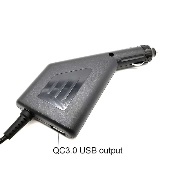 Til Dc Bærbar Bil Adapter Oplader 15v 4a 5.5x2.5mm Qc3.0 Mobiltelefon Pad Oplader