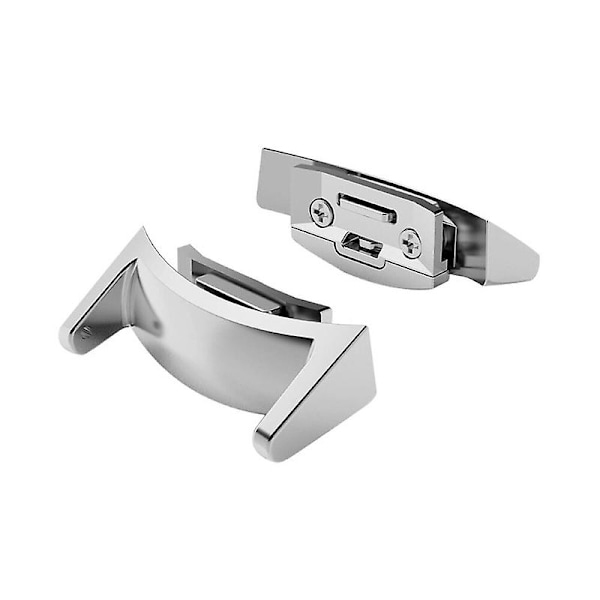2st rostfritt stål watch 20mm för Gear S2 RM-720 Silver