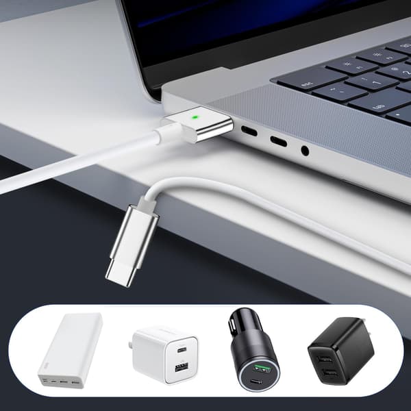 USB C-kabel 65W til T-formet MagSafe 2 Mac Book Air/Pro